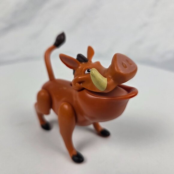 Disney The Lion King Pumbaa Warthog Pig Posable 3" Action Figure - Picture 5 of 7